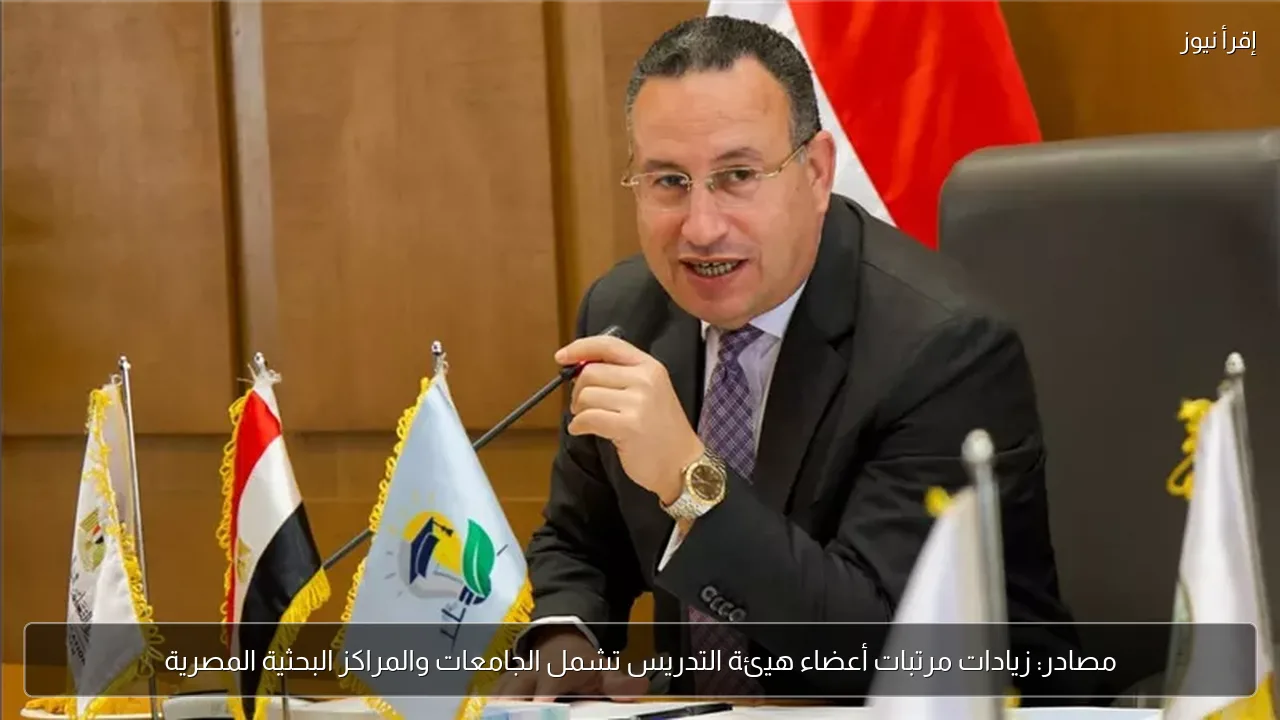 مصادر: زيادات مرتبات أعضاء هيئة التدريس تشمل الجامعات والمراكز البحثية المصرية