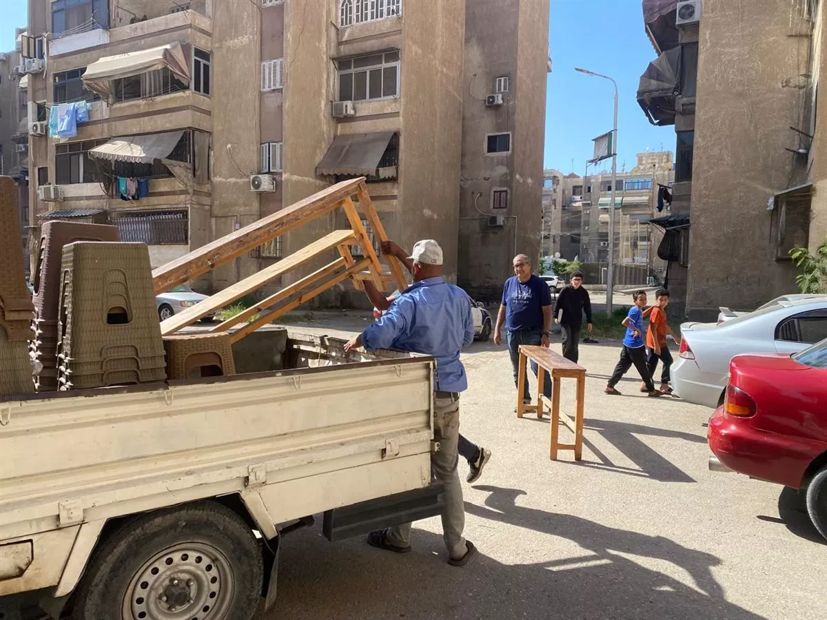 حملة مكبرة بحي الزهور ببورسعيد