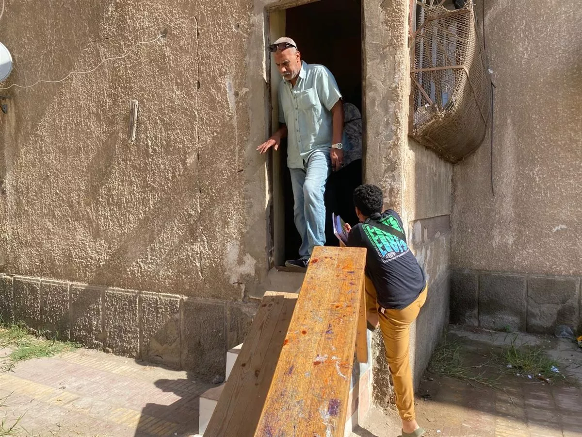حملة مكبرة بحي الزهور ببورسعيد