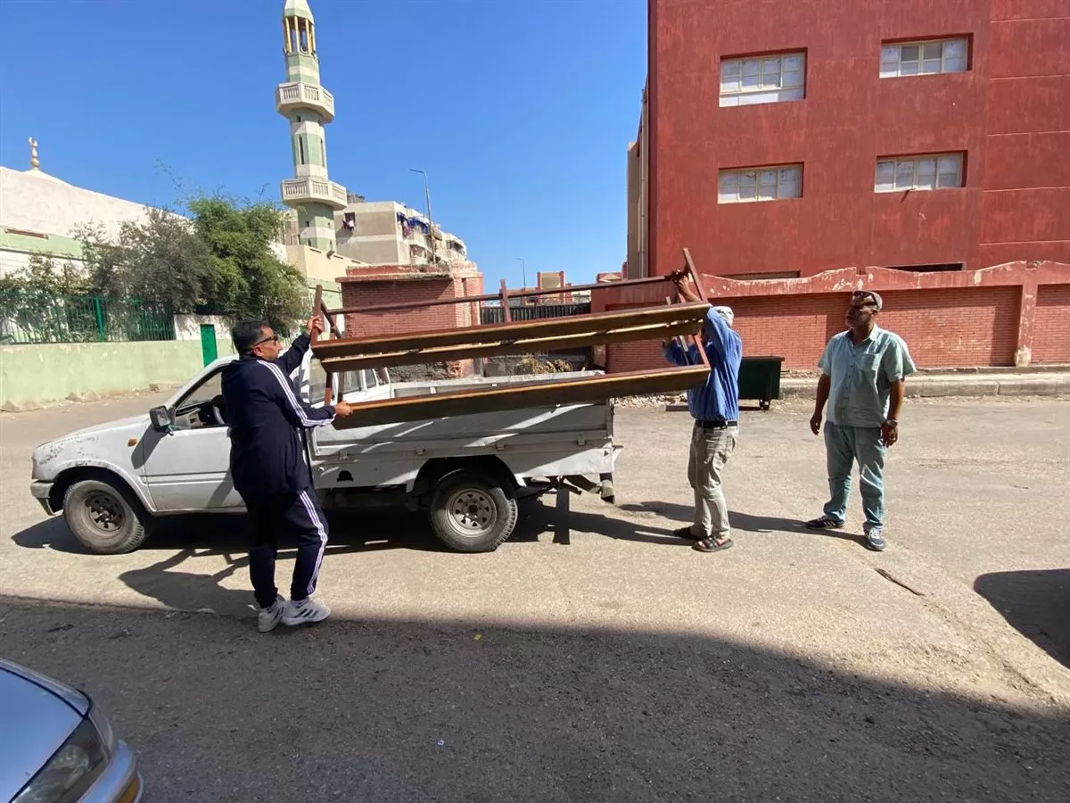 حملة مكبرة بحي الزهور ببورسعيد