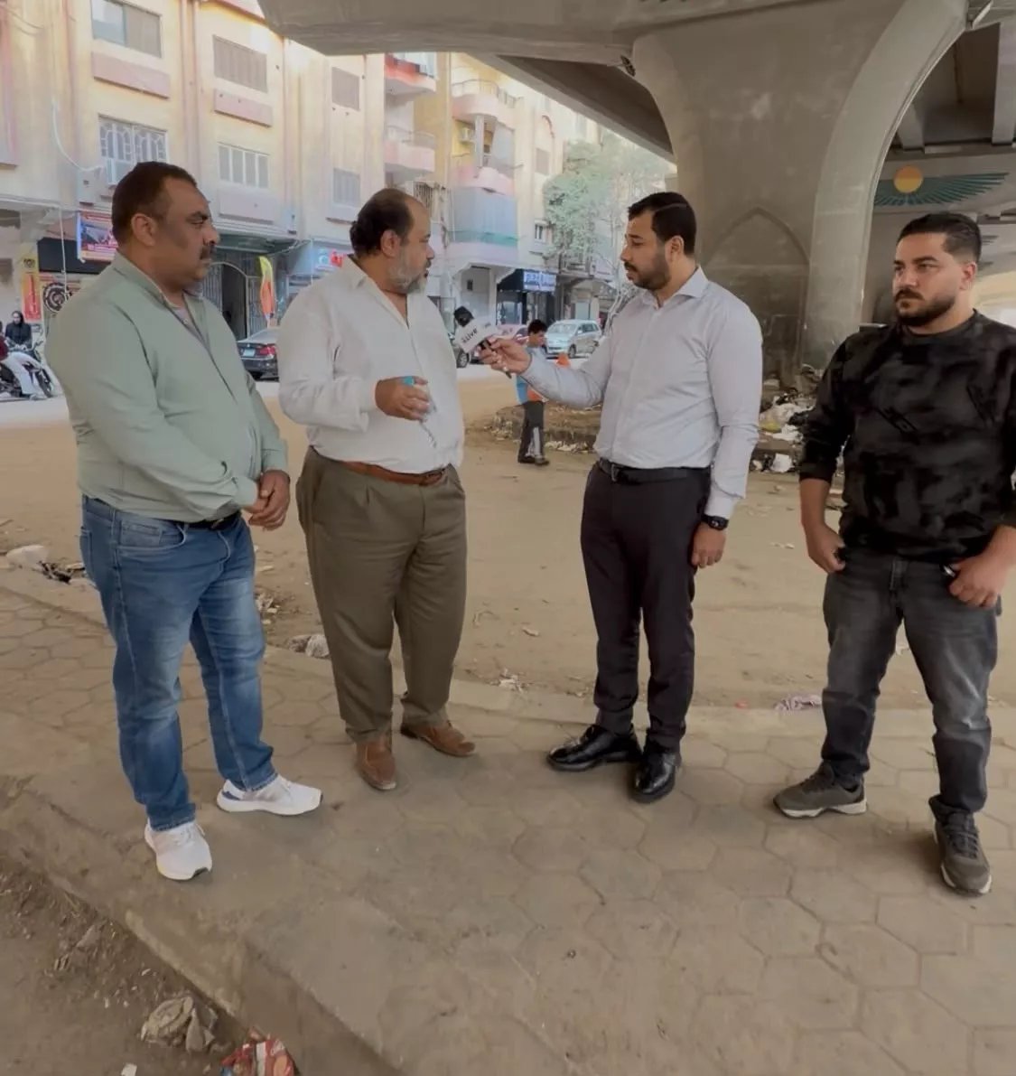 جانب من لقاء القاهرة 24  مع الأهالي
