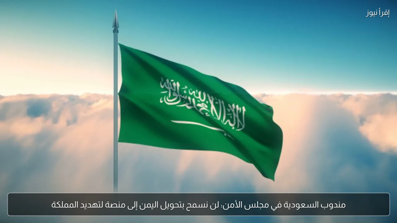 مندوب السعودية في مجلس الأمن: لن نسمح بتحويل اليمن إلى منصة لتهديد المملكة