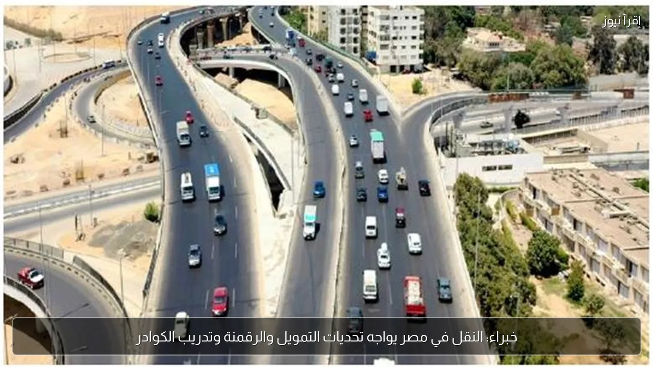 خبراء: النقل في مصر يواجه تحديات التمويل والرقمنة وتدريب الكوادر