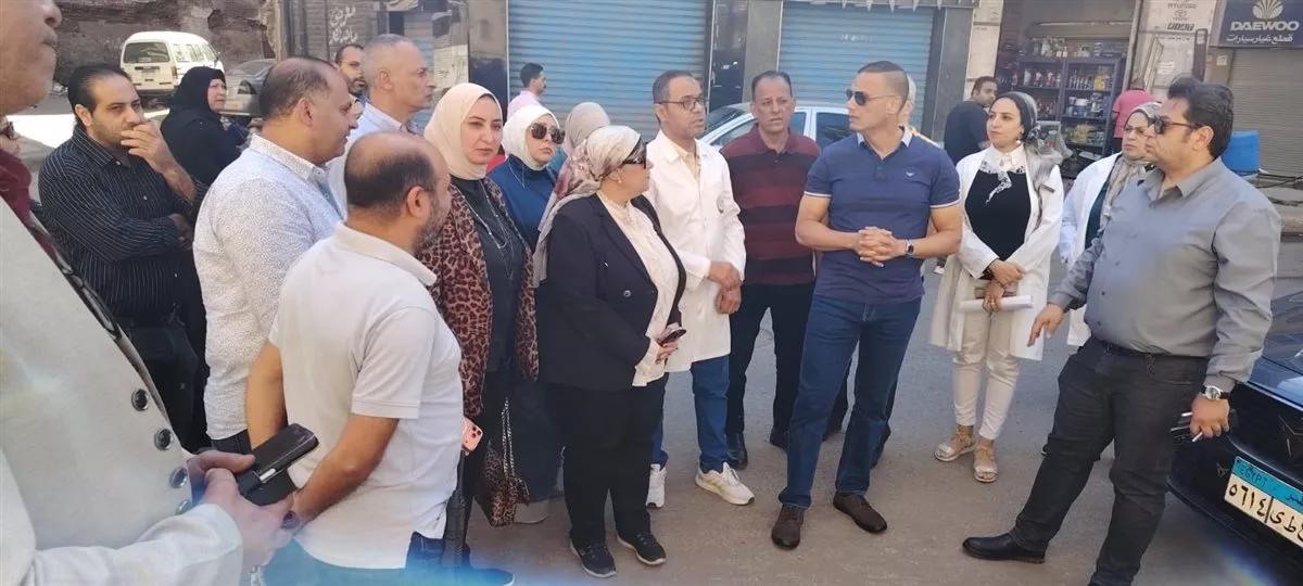 جانب من جولة نائب محافظ الغربية