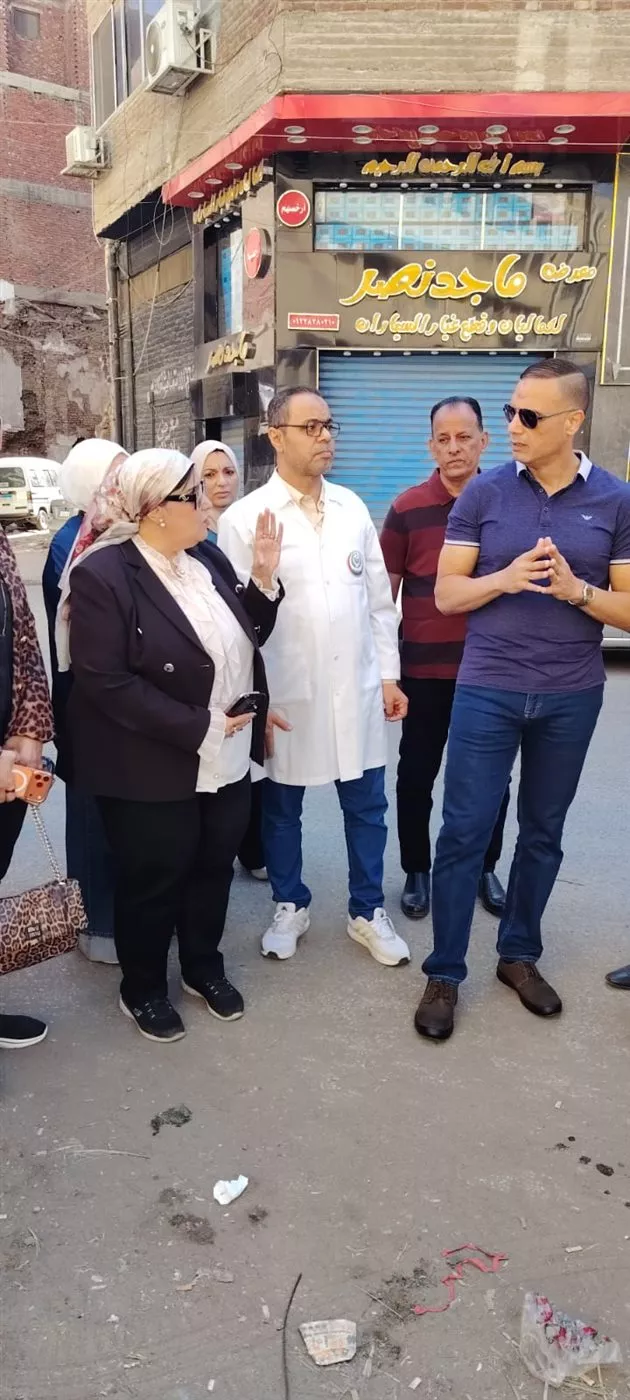 جانب من جولة نائب محافظ الغربية