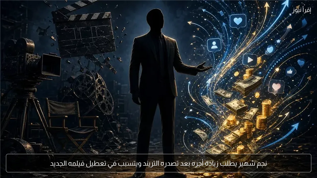 نجم شهير يطلب زيادة أجره بعد تصدره التريند ويتسبب في تعطيل فيلمه الجديد