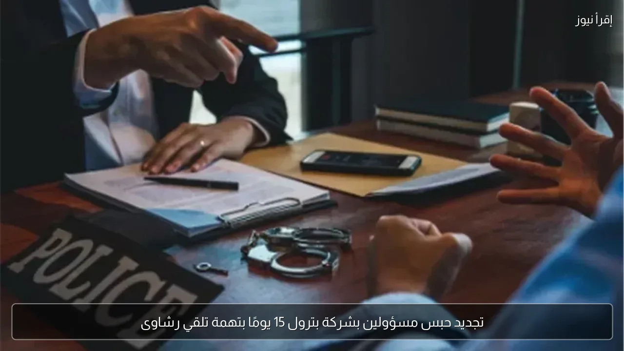 تجديد حبس مسؤولين بشركة بترول 15 يومًا بتهمة تلقي رشاوى