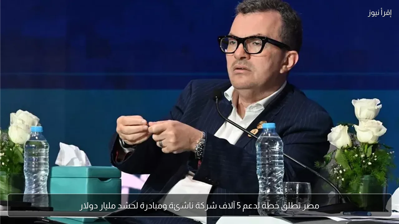 مصر تطلق خطة لدعم 5 آلاف شركة ناشئة ومبادرة لحشد مليار دولار