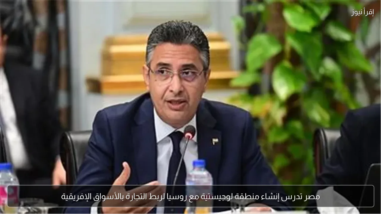 مصر تدرس إنشاء منطقة لوجيستية مع روسيا لربط التجارة بالأسواق الإفريقية