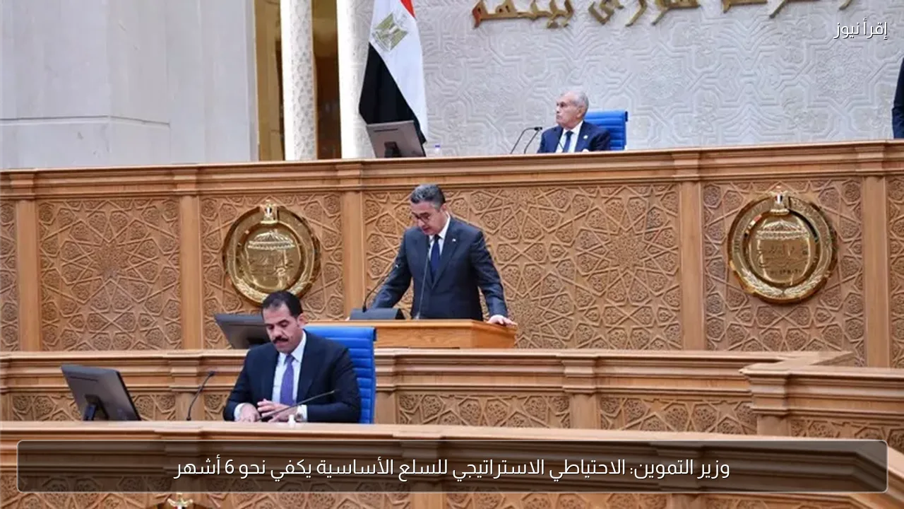 وزير التموين: الاحتياطي الاستراتيجي للسلع الأساسية يكفي نحو 6 أشهر