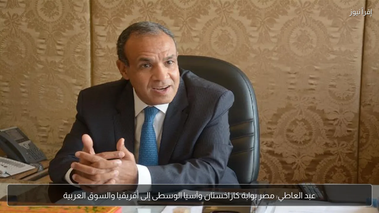 عبد العاطي: مصر بوابة كازاخستان وآسيا الوسطى إلى أفريقيا والسوق العربية