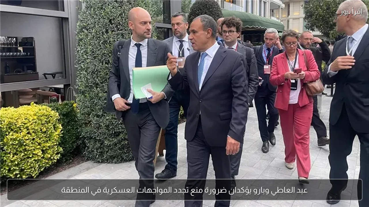 عبد العاطي وبارو يؤكدان ضرورة منع تجدد المواجهات العسكرية في المنطقة