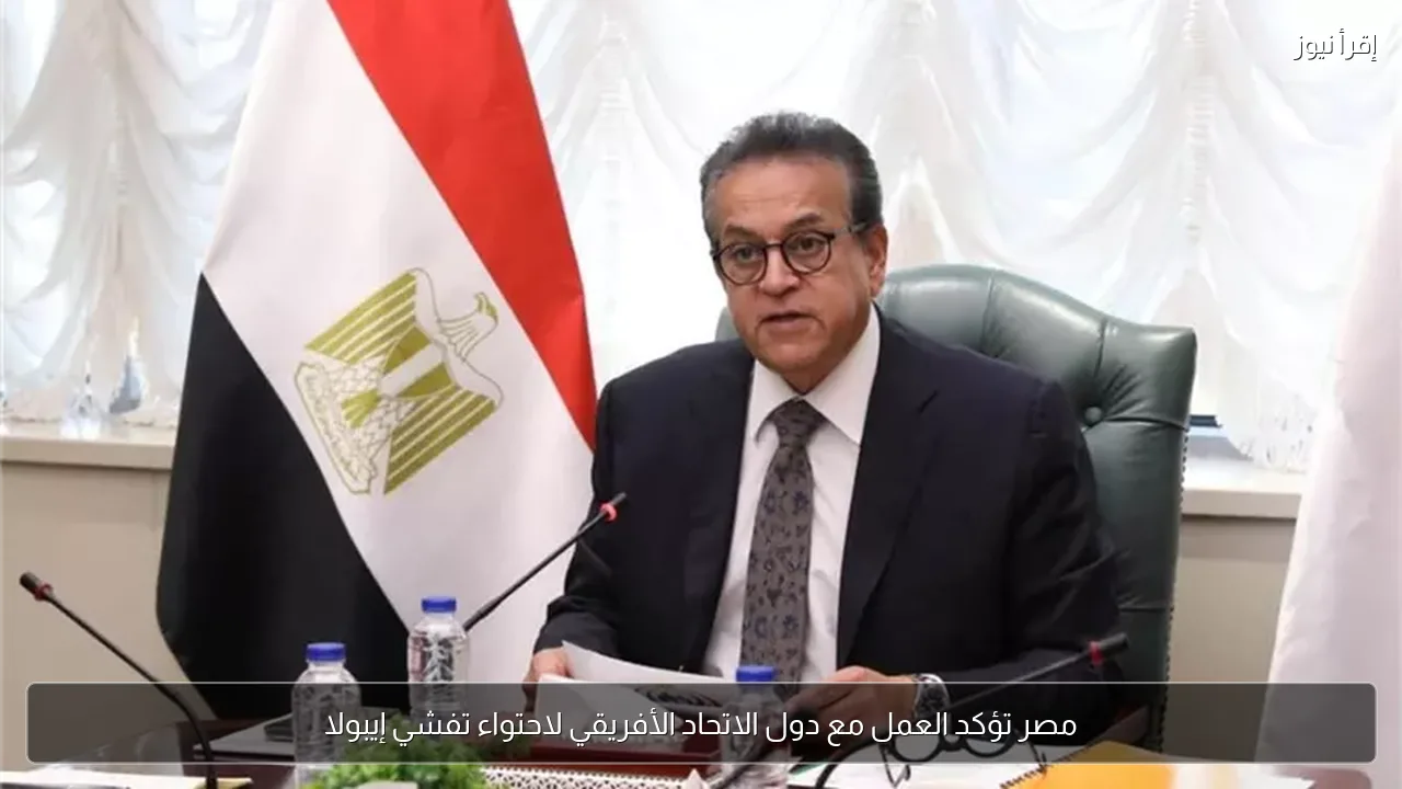 مصر تؤكد العمل مع دول الاتحاد الأفريقي لاحتواء تفشي إيبولا
