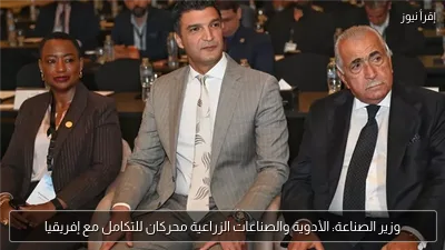 وزير الصناعة: الأدوية والصناعات الزراعية محركان للتكامل مع إفريقيا
