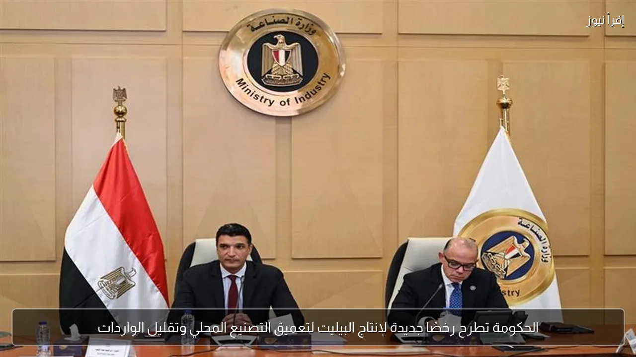 الحكومة تطرح رخصًا جديدة لإنتاج البيليت لتعميق التصنيع المحلي وتقليل الواردات