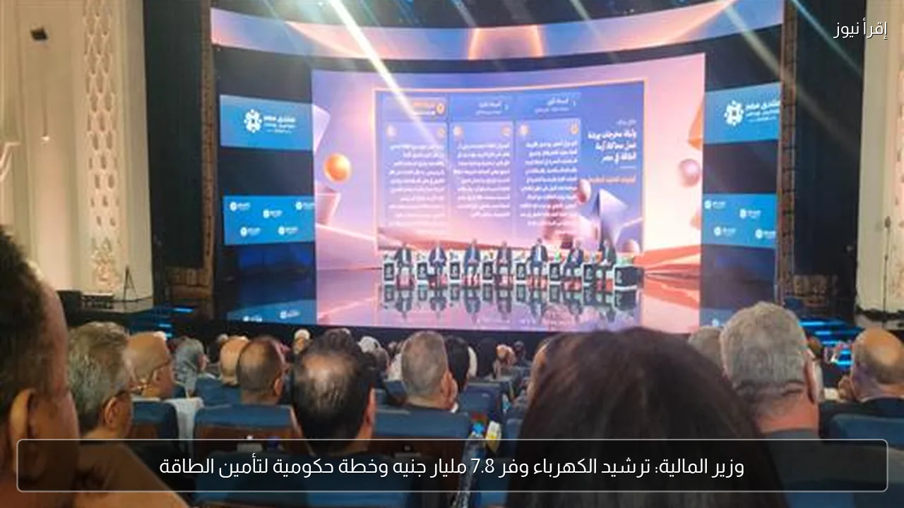 وزير المالية: ترشيد الكهرباء وفر 7.8 مليار جنيه وخطة حكومية لتأمين الطاقة