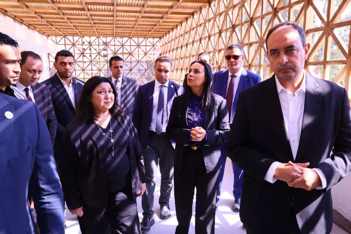 وزيرة التضامن خلال التفقد