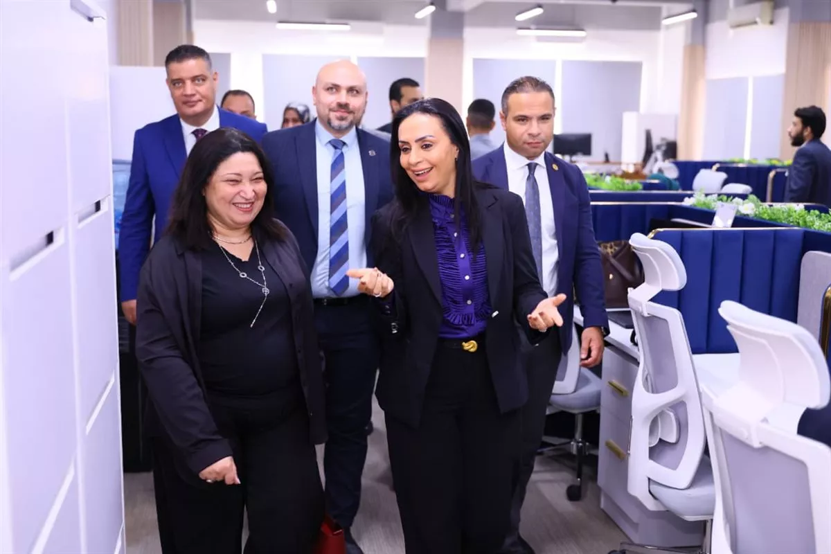 وزيرة التضامن خلال التفقد