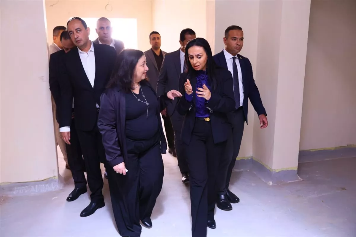 وزيرة التضامن خلال التفقد