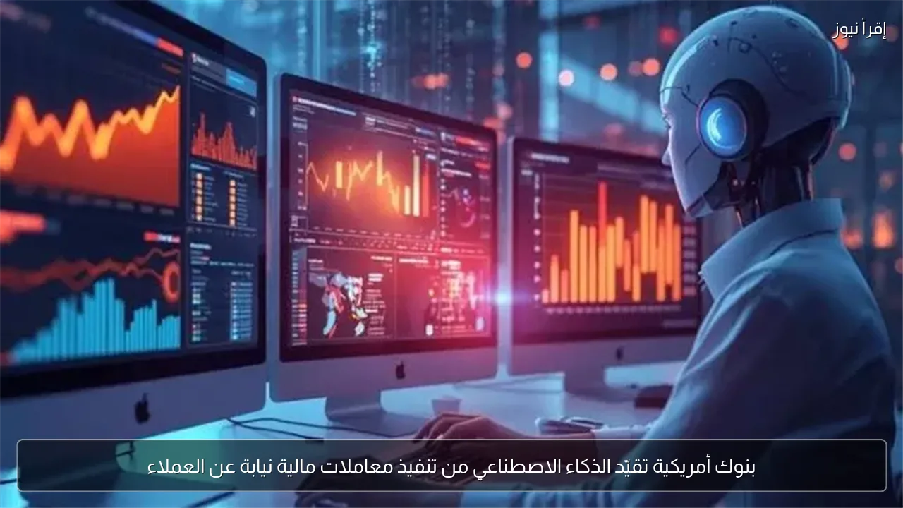 بنوك أمريكية تقيّد الذكاء الاصطناعي من تنفيذ معاملات مالية نيابة عن العملاء