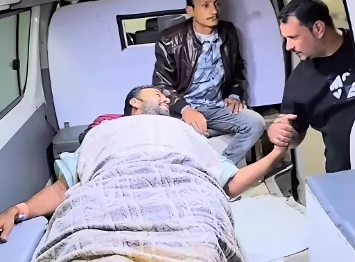 أحمد أحمد علي المتولي السائق المصري المصاب في حادث إطلاق النار بالخرطوم