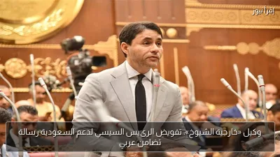 وكيل «خارجية الشيوخ»: تفويض الرئيس السيسي لدعم السعودية رسالة تضامن عربي
