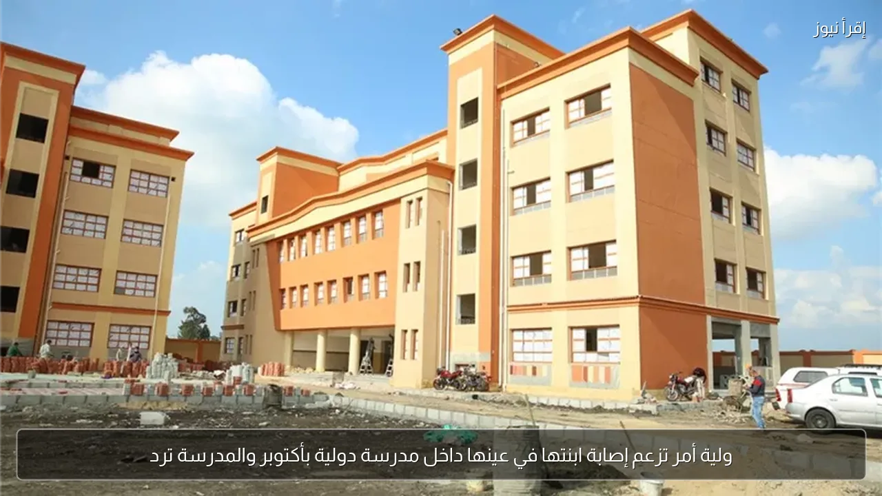 ولية أمر تزعم إصابة ابنتها في عينها داخل مدرسة دولية بأكتوبر والمدرسة ترد