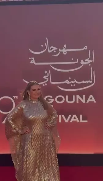 يسرا وخالد الصاوي ونجلاء بدر أبرز الحضور في العرض الخاص لفيلم خروج آمن بالجونة السينمائي