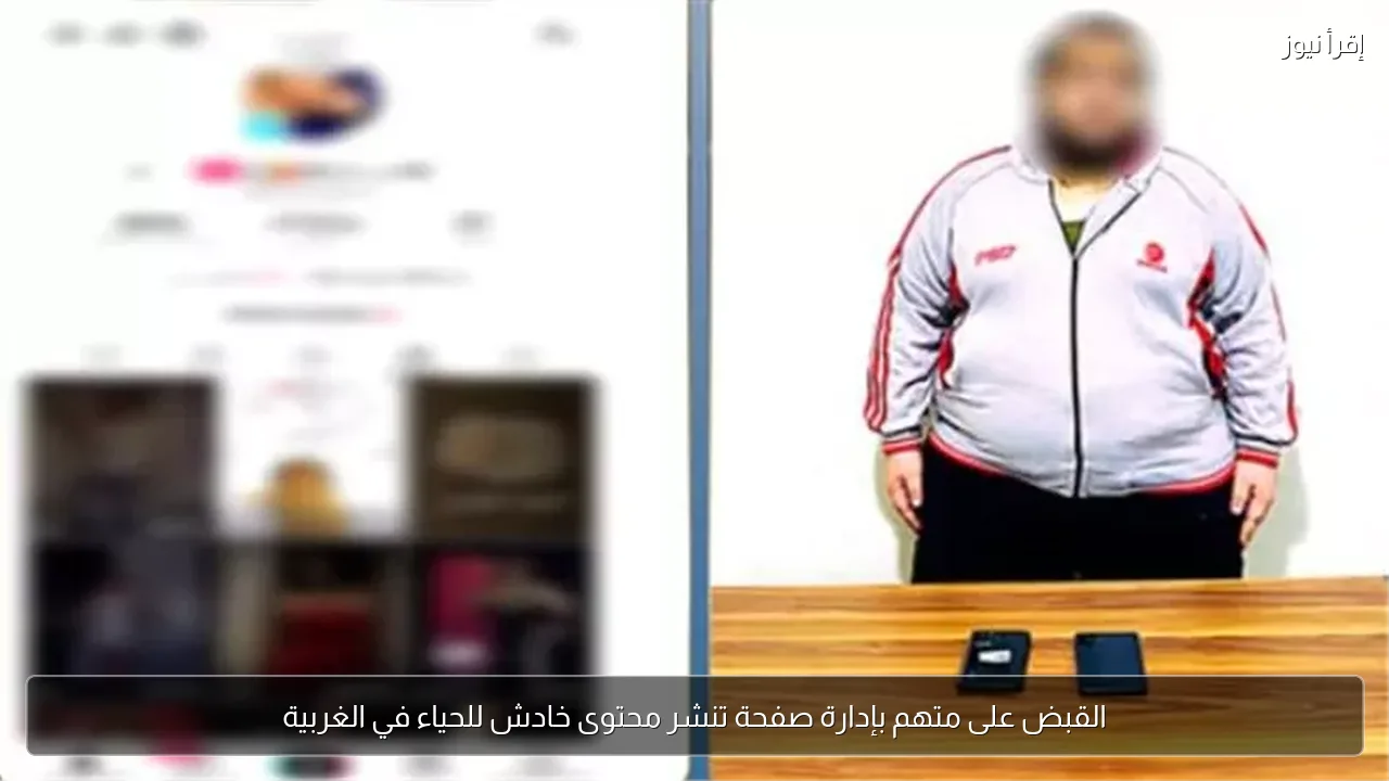 القبض على متهم بإدارة صفحة تنشر محتوى خادش للحياء في الغربية