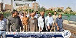انتهاء المرحلة الثانية لصيانة كوبري الحواتكة ورصف شارع المطحن... محافظ أسيوط يتابع معدلات التنفيذ ميدانيًا