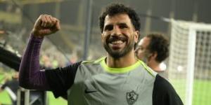 الزمالك يحتفل بعيد ميلاد مهدى سليمان حارس الفريق