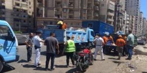 أمن الإسكندرية يشن حملة مكبرة لمكافحة ظاهرة النباشين بنطاق حي المنتزه أول وثان