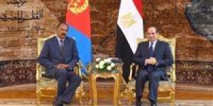 الرئيس السيسي يستقبل رئيس دولة إريتريا اليوم