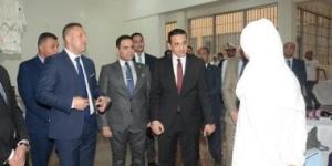محامى عام حلوان ورئيس النيابة يفتشان مركز الإصلاح بـ15 مايو