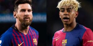 يامال يتغنى بميسي: ما يفعله بالكرة أمر نادر.. وأتمنى ألا يعتزل أبدا