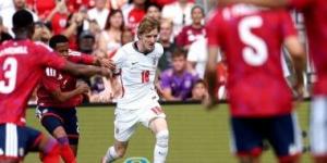 منتخب إنجلترا يدمر كوستاريكا بثلاثية قبل كأس العالم