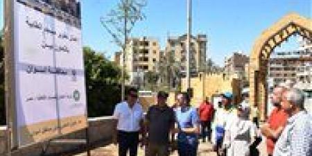 محافظ أسوان يتابع تطوير مسجد الطابية ويشيد بشراكة أغاخان في إحياء المواقع التراثية