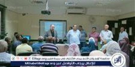وكيل التعليم بأسيوط يشهد ورشة تدريب كوادر البرنامج العلاجى الصيفى بأبنوب