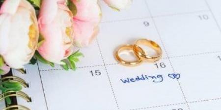 6 نصائح لاختيار موعد الزفاف المثالى.. تجنب مواعيد المباريات الكبرى