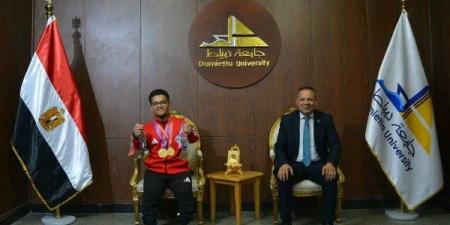 بطل دمياط.. علي إبراهيم نصر يفوز بطولة أفريقيا لرفع الأثقال البارالمبية