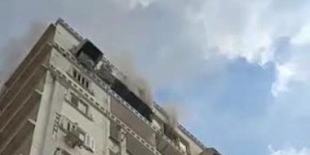 المعاينة: حريق شقة العجوزة التهم محتوياتها بالكامل دون إصابات