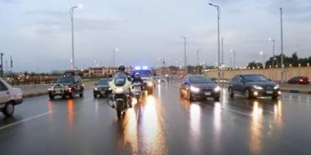 رادار المرور يلتقط 1097 سيارة تسير بسرعات جنونية فى 24 ساعة