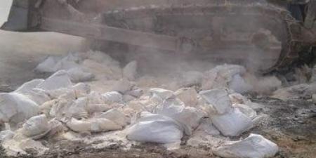 ضبط مصنع بدون ترخيص لإنتاج الأعلاف الحيوانية والداجنة فى المنوفية