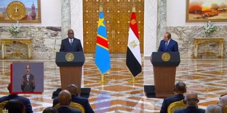 الرئيس السيسي لدول حوض النيل: لا نطلب سوى الالتزام بالقانون الدولي وعدم الإضرار بأي طرف