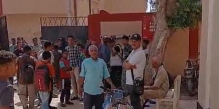 تعليم قنا يحقق فى واقعة اشتباك بين أولياء أمور ومراقبين بمدرسة العبور