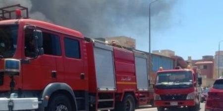 إخماد حريق داخل أستوديو تصوير فى مصر الجديدة دون إصابات