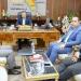 محافظ المنوفية يناقش خطط تطوير الخدمات