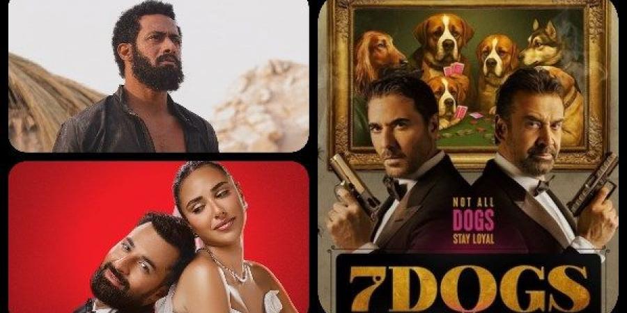 7 dogs يحافظ علي الصدارة وتراجع " أسد" و"الكلام على أيه" بالسينمات السعودية