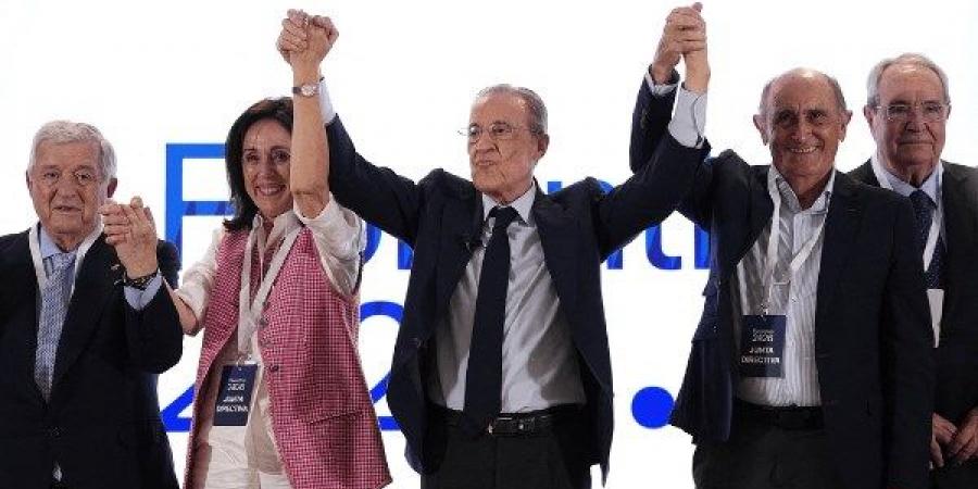 إعادة انتخاب فلورنتينو بيريز رئيساً لريال مدريد حتى عام 2030