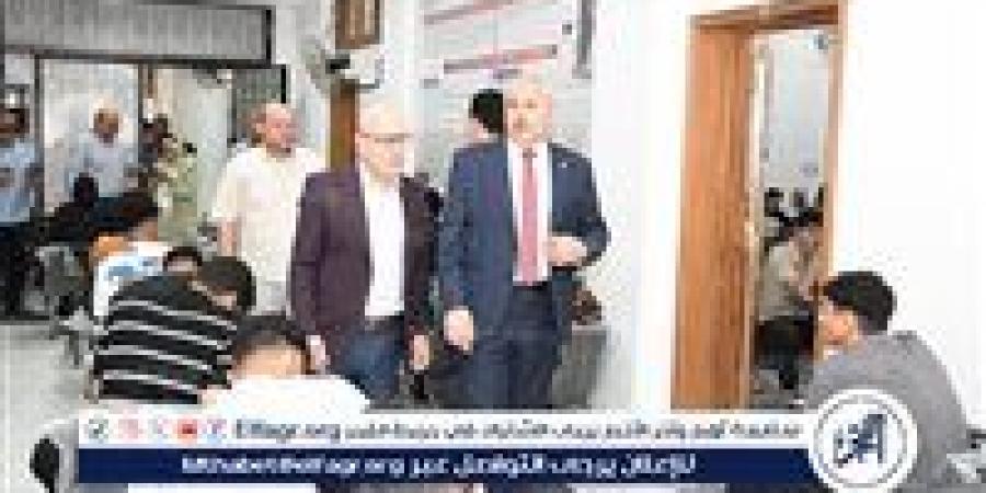رئيس جامعة قناة السويس: انتظام الامتحانات بكلية الهندسة داخل 17 لجنة امتحانية
